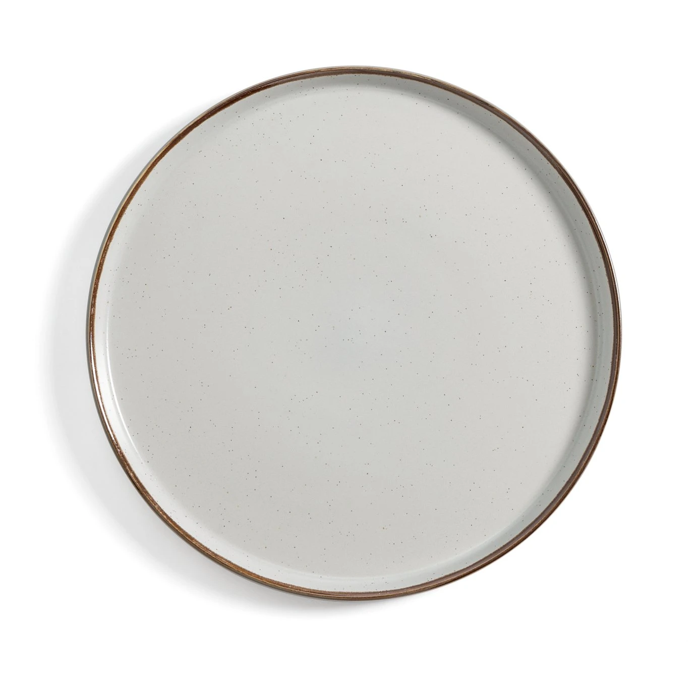 Habitat Speckle 4 Piece Stoneware Dinner Plate - Grey 4 Habitat Speckle 4 Piece Stoneware Dinner Plate - Grey - Image 4