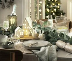 Habitat Textured Ripple 12 Piece Dinner Set - Chalk -Habitat Store 9529764 R Z002C