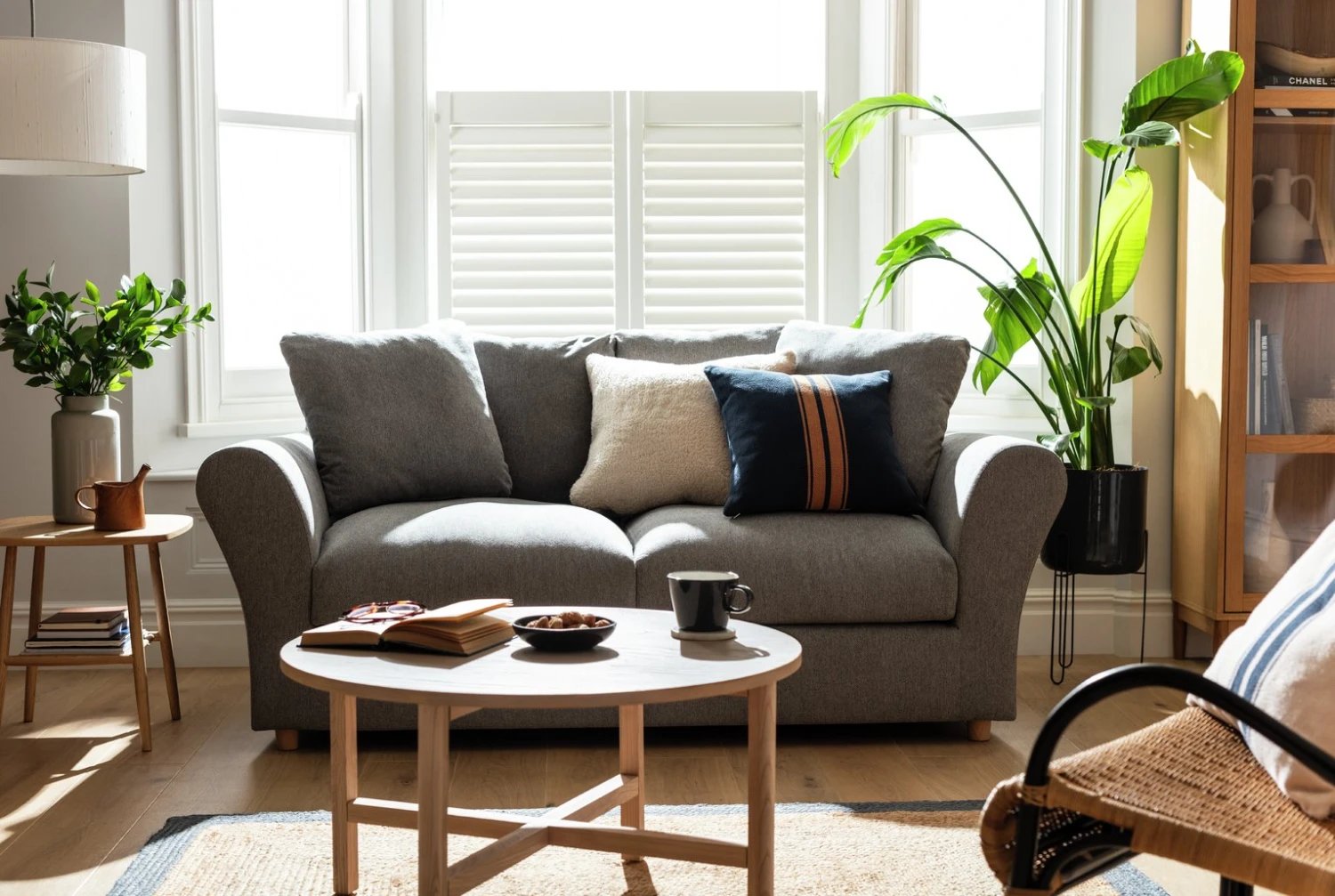 Habitat Carrie Fabric Sofa Bed - Grey 2 Habitat Carrie Fabric Sofa Bed - Grey - Image 2