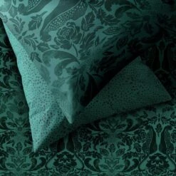 Habitat Floral Cheetah Print Green Bedding Set - Single -Habitat Store 9531422 R Z002C