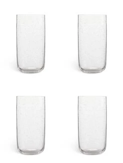 Habitat Bubble Set Of 4 Hi Ball Glasses