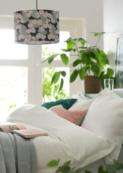 Habitat Cruz Scandi Printed 30cm Drum Shade 11 Habitat Cruz Scandi Printed 30cm Drum Shade -Habitat Store 9532287 R Z002C