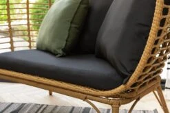 Habitat Kora 2 Seater Egg Bench - Natural 8 Habitat Kora 2 Seater Egg Bench - Natural -Habitat Store 9536324 R Z002C