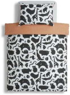 Habitat Kids Pure Cotton Twin Pack Bedding Set - Toddler 15 Habitat Kids Pure Cotton Twin Pack Bedding Set - Toddler -Habitat Store 9536551 R Z002A