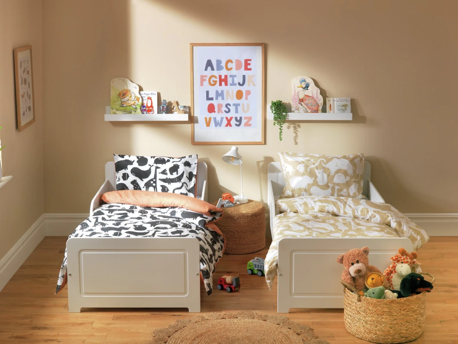 Habitat Kids Pure Cotton Twin Pack Bedding Set - Toddler 8 Habitat Kids Pure Cotton Twin Pack Bedding Set - Toddler - Image 8