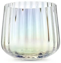Habitat Iridescent Lustre Set Of 4 Fluted Tumblers 8 Habitat Iridescent Lustre Set Of 4 Fluted Tumblers -Habitat Store 9538119 R Z003A