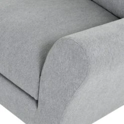 Habitat Carrie Fabric Left Hand Corner Chaise Sofa - Grey -Habitat Store 9539084 R Z009A
