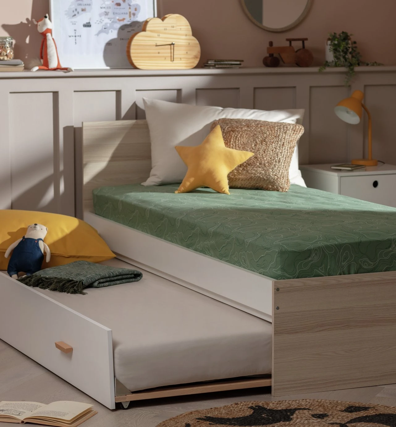 Habitat Kids Explorer 2 Pack Fitted Sheet - Toddler 2 Habitat Kids Explorer 2 Pack Fitted Sheet - Toddler - Image 2