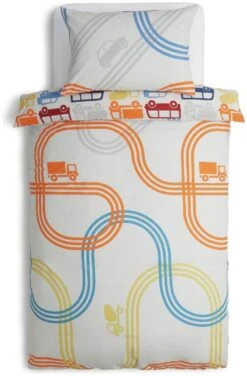 Habitat Kids Transport Multicolour Bedding Set - Single 11 Habitat Kids Transport Multicolour Bedding Set - Single -Habitat Store 9541429 R Z004A