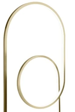 Habitat Pill LED Floor Lamp - Brushed Brass 17 Habitat Pill LED Floor Lamp - Brushed Brass -Habitat Store 9542569 R Z006A