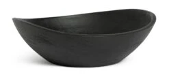 Habitat Mango Wood Serve Bowl - Black 11 Habitat Mango Wood Serve Bowl - Black -Habitat Store 9544062 R Z005A