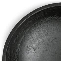 Habitat Mango Wood Serve Bowl - Black 12 Habitat Mango Wood Serve Bowl - Black -Habitat Store 9544062 R Z006A