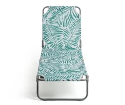 Habitat Global Leaf Folding Sun Lounger - Green -Habitat Store 9545047 R Z002A