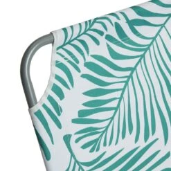 Habitat Global Leaf Folding Sun Lounger - Green -Habitat Store 9545047 R Z004A