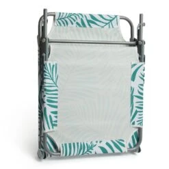 Habitat Global Leaf Folding Sun Lounger - Green -Habitat Store 9545047 R Z005A