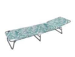 Habitat Global Leaf Folding Sun Lounger - Green -Habitat Store 9545047 R Z010A