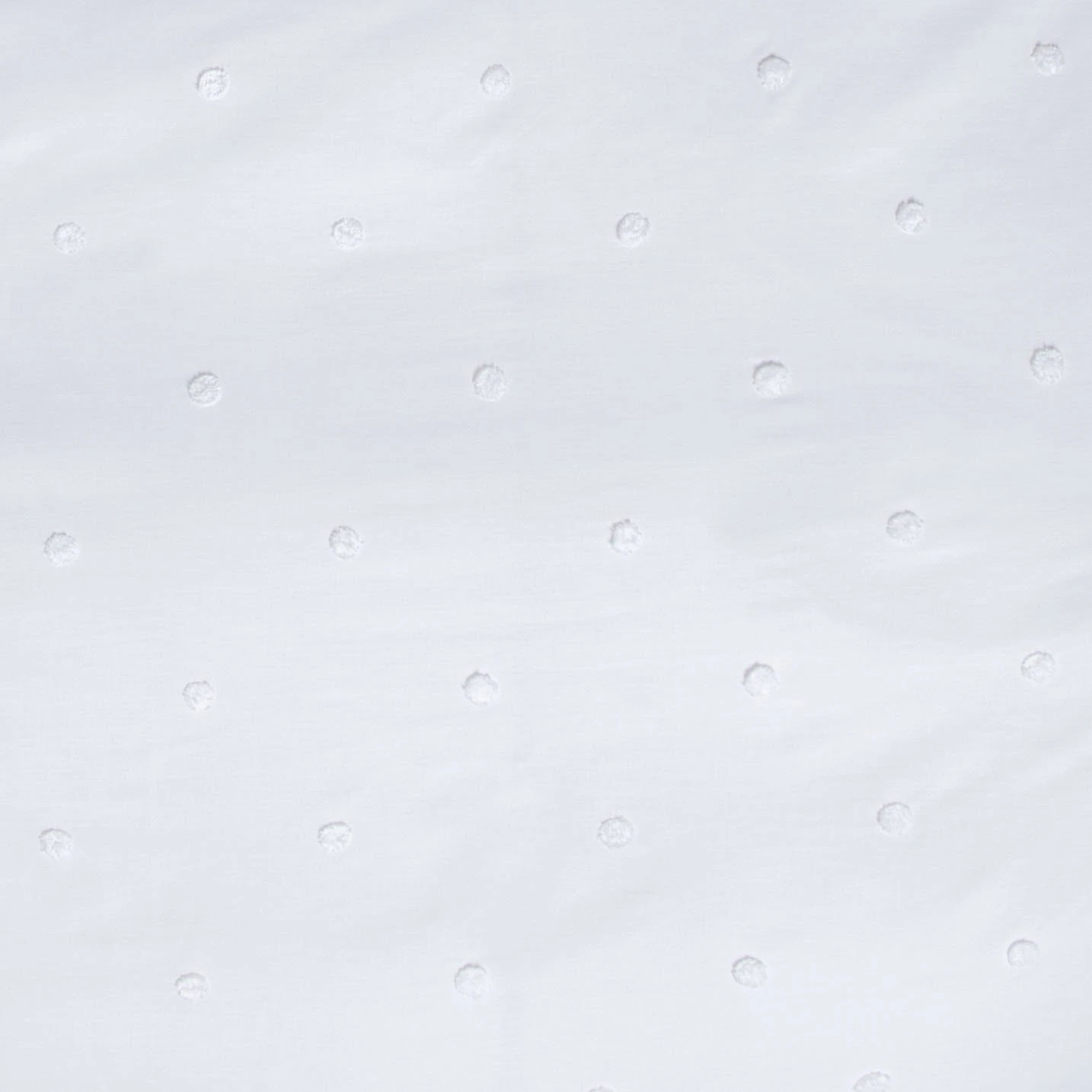 Habitat Tufted Spot White Bedding Set - Single 2 Habitat Tufted Spot White Bedding Set - Single - Image 2