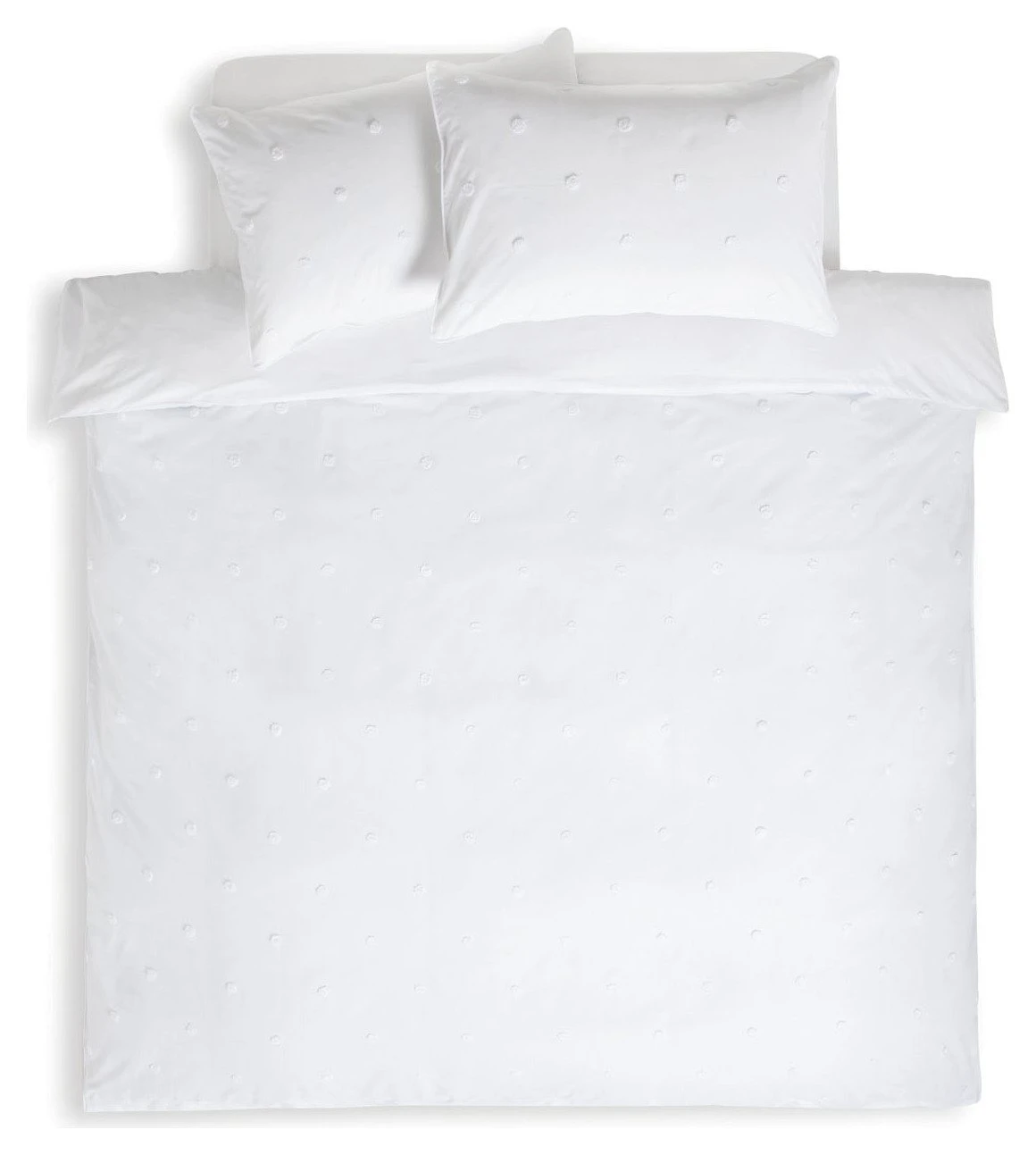Habitat Tufted Spot White Bedding Set - Single 3 Habitat Tufted Spot White Bedding Set - Single - Image 3