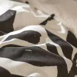 Habitat Cotton Floral Black & White Bedding Set - Double -Habitat Store 9547791 R Z005A