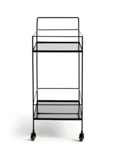 Habitat Monroe Drinks Trolley - Black 9 Habitat Monroe Drinks Trolley - Black -Habitat Store 9547801 R Z003A