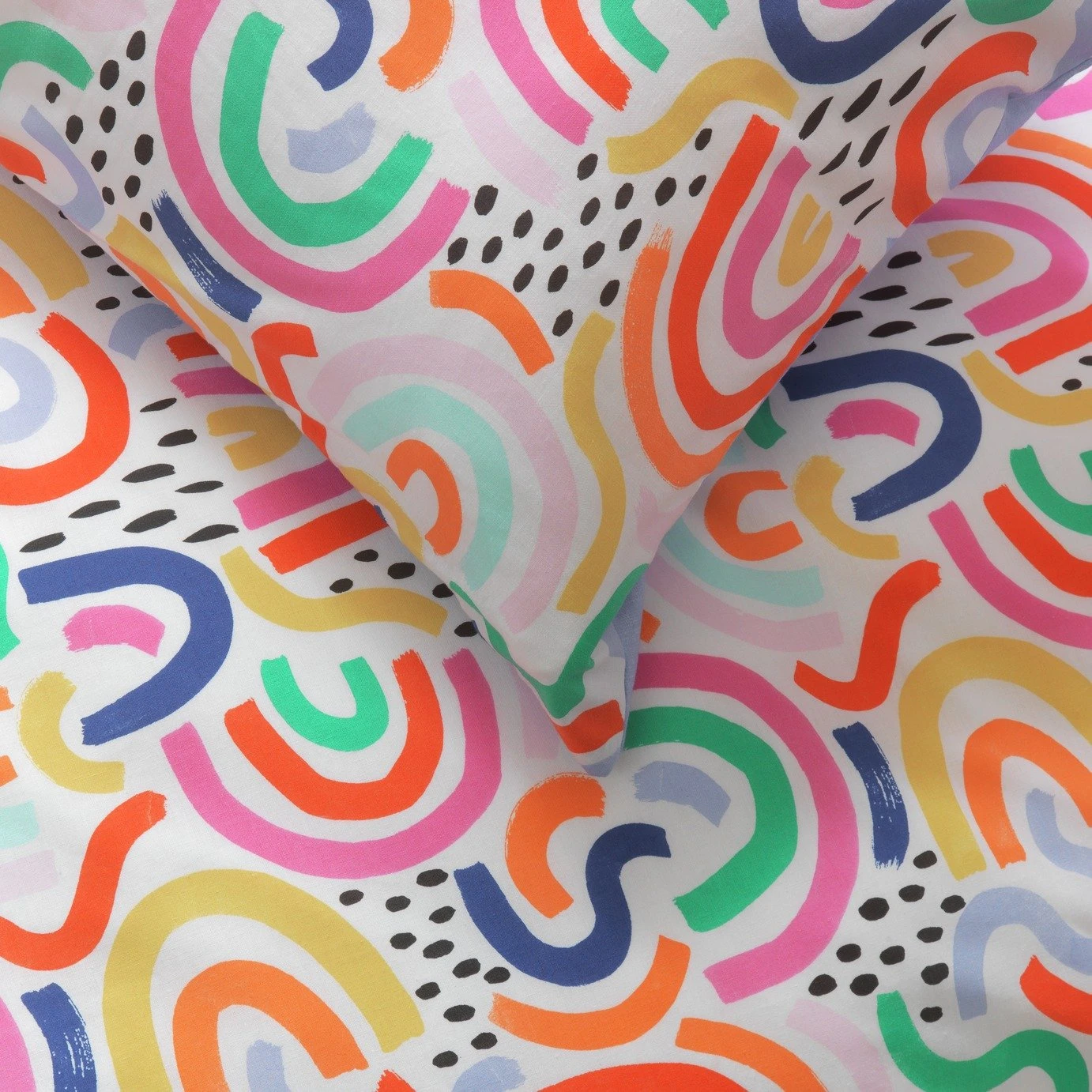 Habitat Kids Rainbow Brights Bedding Set - Single 4 Habitat Kids Rainbow Brights Bedding Set - Single - Image 4