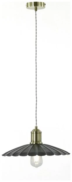 Habitat Pixie Pewter Metal Pendant Light - Nickel Finish 8 Habitat Pixie Pewter Metal Pendant Light - Nickel Finish -Habitat Store 9551835 R Z002A