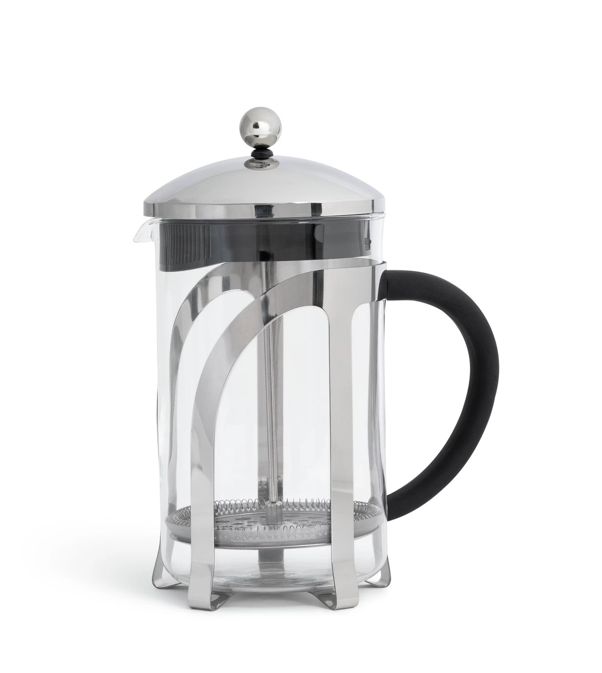 Habitat 12 Cup Cafetieres - Chrome 1 Habitat 12 Cup Cafetieres - Chrome