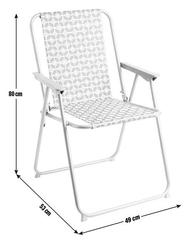 Habitat Global Leaf Folding Garden Chair - Green 3 Habitat Global Leaf Folding Garden Chair - Green - Image 3