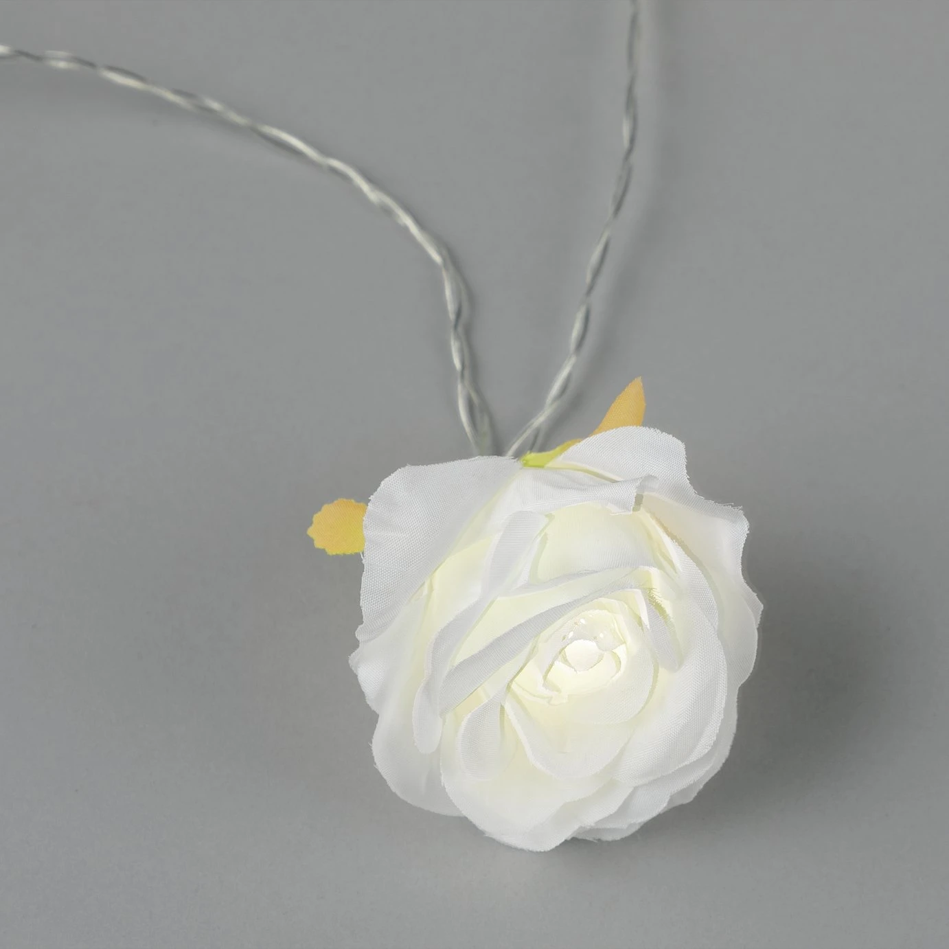 Habitat Warm White Solar Rose LED String Lights 2 Habitat Warm White Solar Rose LED String Lights - Image 2