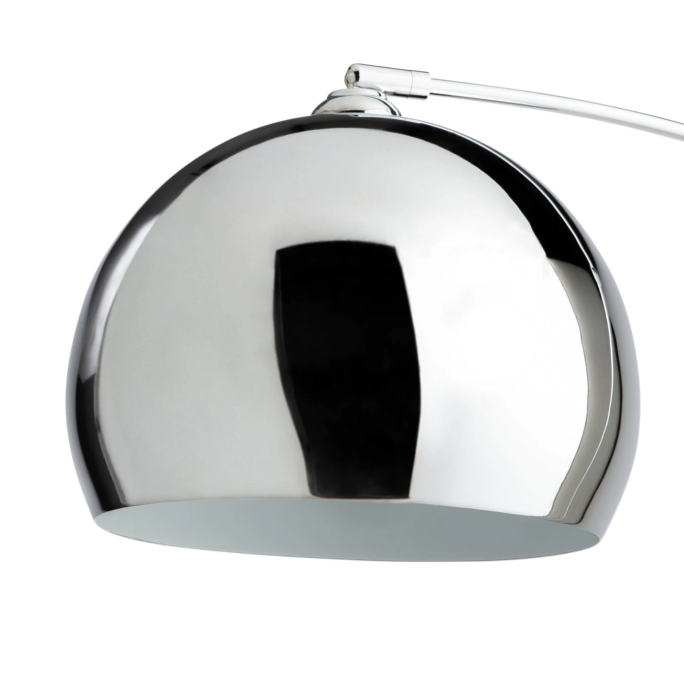 Habitat Nalone Arc Floor Lamp – Chrome & Marble 7 Habitat Nalone Arc Floor Lamp – Chrome & Marble - Image 7