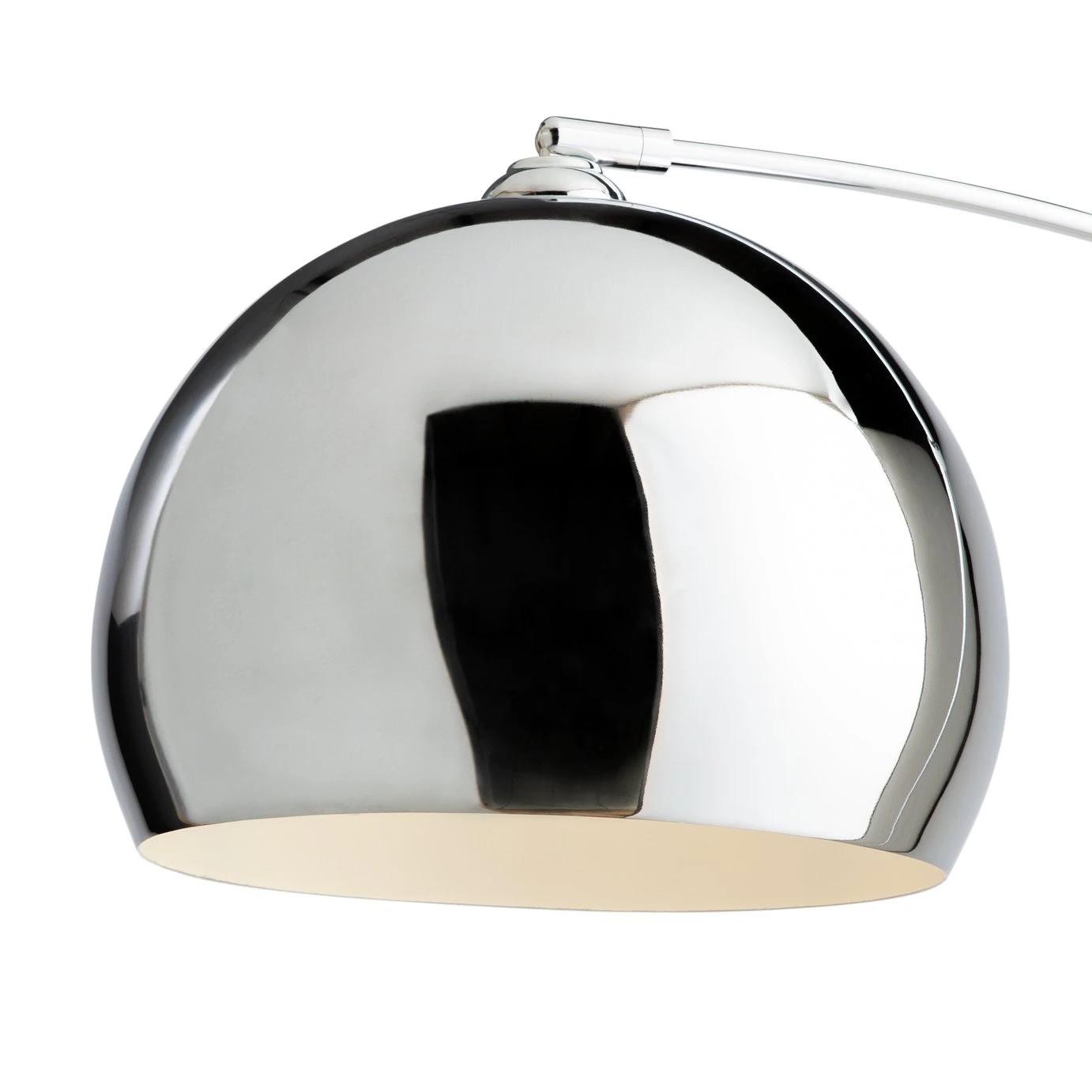 Habitat Nalone Arc Floor Lamp – Chrome & Marble 8 Habitat Nalone Arc Floor Lamp – Chrome & Marble - Image 8