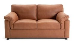 Habitat Florence Leather 2 Seater Sofa - Tan