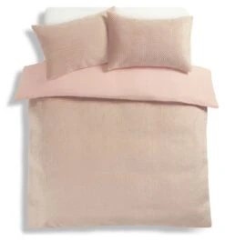 Habitat Pinsonic Velvet Plain Pink Bedding Set - Double 8 Habitat Pinsonic Velvet Plain Pink Bedding Set - Double -Habitat Store 9570311 R Z002A