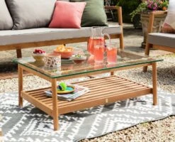 Habitat Hanson 5 Seater Wooden Garden Sofa Set - Grey -Habitat Store 9573466 R Z003C