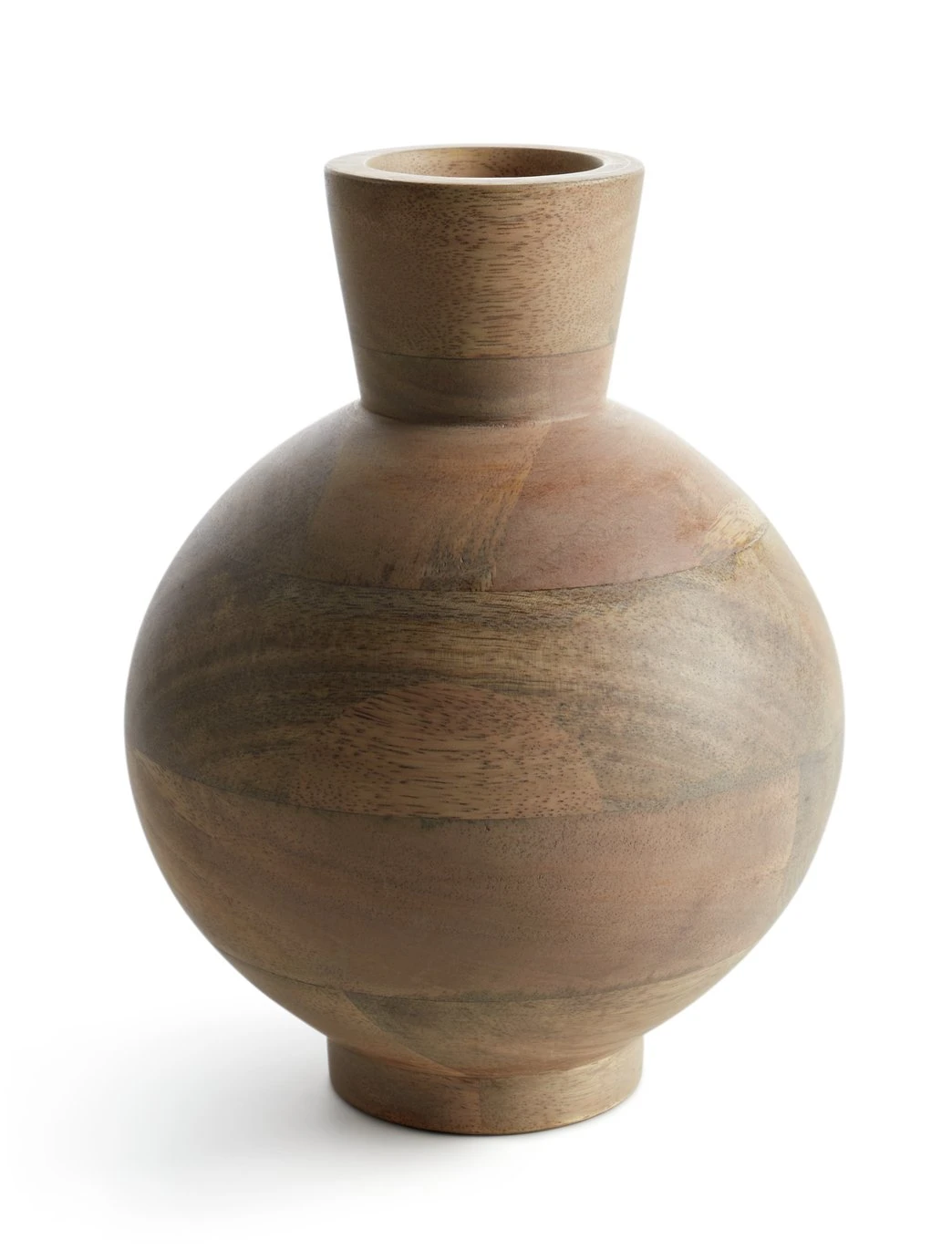 Habitat Mango Wood Vase - Natural 1 Habitat Mango Wood Vase - Natural