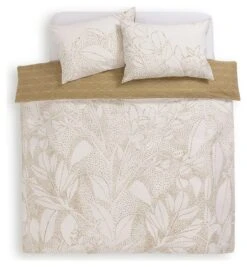 Habitat Cotton Floral Dobby Brown Bedding Set - Single -Habitat Store 9574692 R Z002A