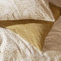 Habitat Cotton Floral Dobby Brown Bedding Set - Single -Habitat Store 9574692 R Z003A