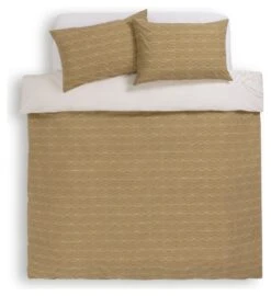 Habitat Cotton Floral Dobby Brown Bedding Set - Single -Habitat Store 9574692 R Z004A