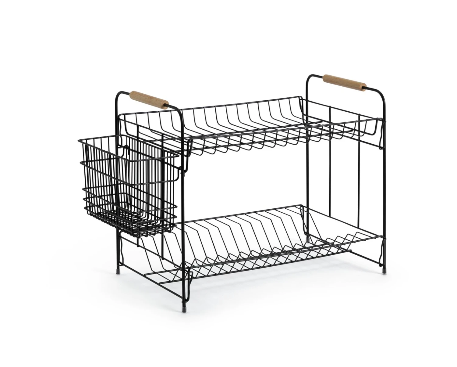 Habitat Industrial Wire Dish Drainer - Black 3 Habitat Industrial Wire Dish Drainer - Black - Image 3