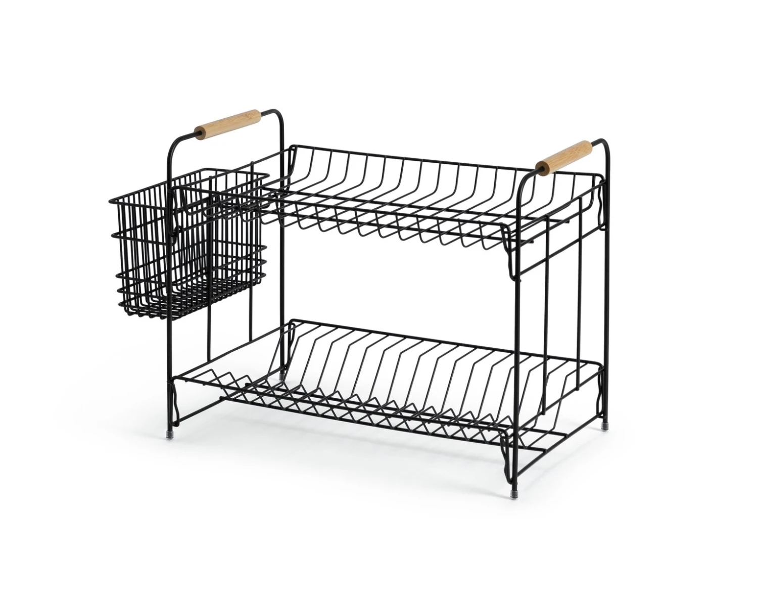 Habitat Industrial Wire Dish Drainer - Black 4 Habitat Industrial Wire Dish Drainer - Black - Image 4