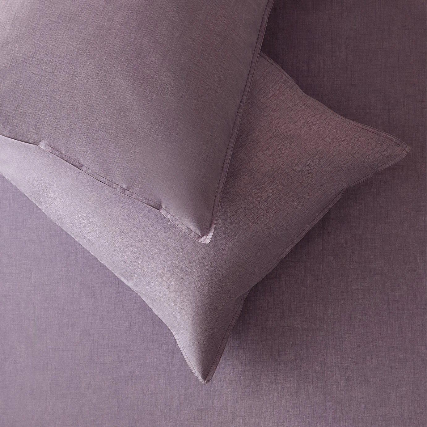 Habitat Reset Cotton Textured Print Lilac Bedding Set-Single 5 Habitat Reset Cotton Textured Print Lilac Bedding Set-Single - Image 5