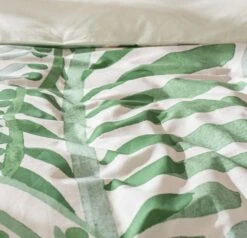 Habitat Cotton 180TC Maxi Leaf Green Bedding Set - Double 12 Habitat Cotton 180TC Maxi Leaf Green Bedding Set - Double -Habitat Store 9576119 R Z005A