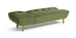 Habitat Kota Fabric Corner Chaise Sofa Bed - Green -Habitat Store 9576896 R Z005A