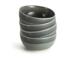 Habitat Evora 4 Piece Stoneware Cereal Bowl - Green 7 Habitat Evora 4 Piece Stoneware Cereal Bowl - Green -Habitat Store 9578557 R Z002A