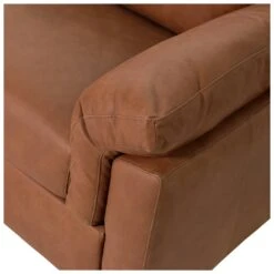 Habitat Florence Leather Left Hand Corner Chaise Sofa - Tan 15 Habitat Florence Leather Left Hand Corner Chaise Sofa - Tan -Habitat Store 9578746 R Z005A