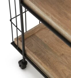 Habitat Kai Wood Drinks Trolley - Black & Mango 10 Habitat Kai Wood Drinks Trolley - Black & Mango -Habitat Store 9579271 R Z004A