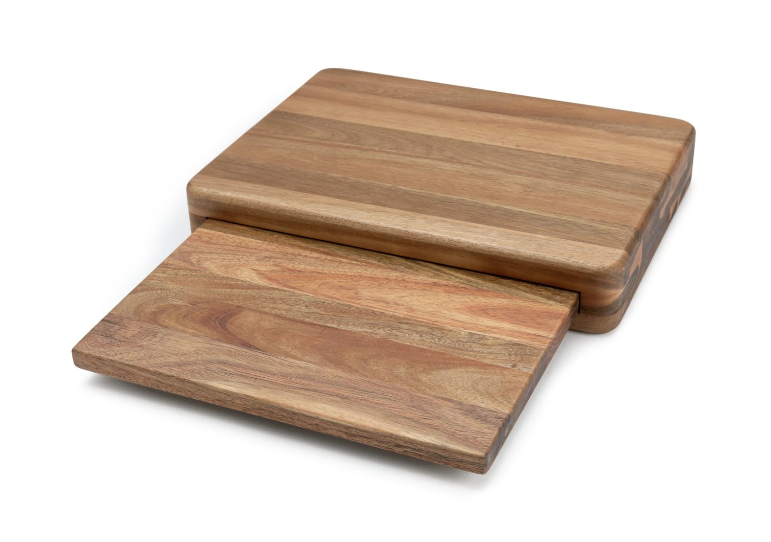 Habitat Global Sliding Wooden Chopping Board 4 Habitat Global Sliding Wooden Chopping Board - Image 4