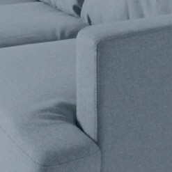 Habitat Joshua Fabric Right Hand Corner Chaise Sofa - Blue -Habitat Store 9581812 R Z008A