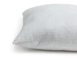 Habitat Waffle Patterned Cushion - White - 59x59cm 9 Habitat Waffle Patterned Cushion - White - 59x59cm -Habitat Store 9582323 R Z003A