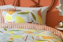Habitat Panel Stripe Print Multicolour Bedding Set - Single 14 Habitat Panel Stripe Print Multicolour Bedding Set - Single -Habitat Store 9584297 R Z003C